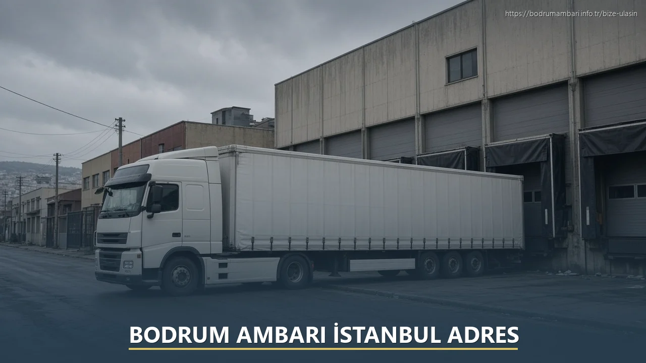 Bodrum Ambarı İstanbul Adres